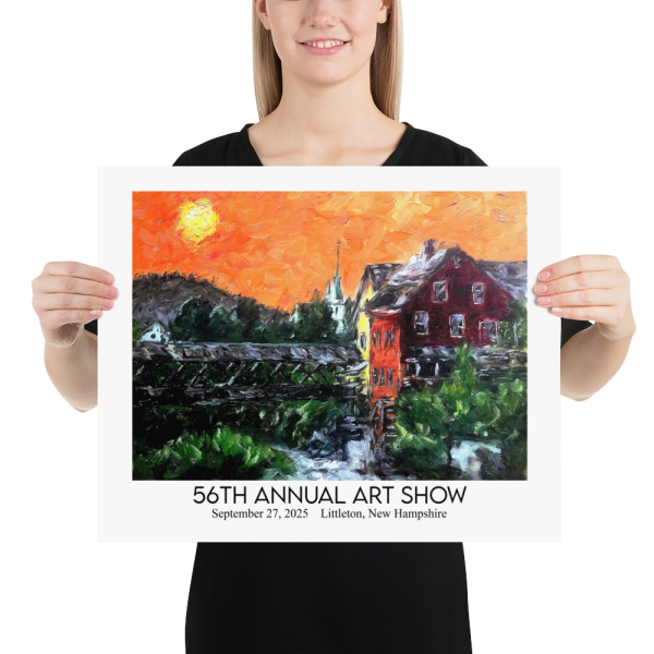 2025 Commemorative Littleton Art Show Poster