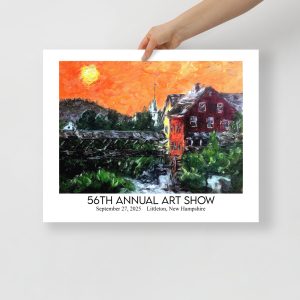 2025 Commemorative Littleton Art Show Poster