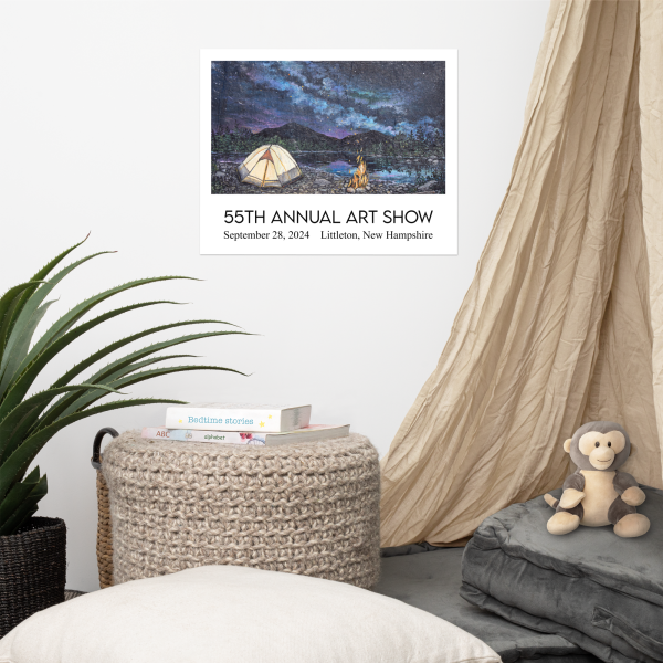 2024 Commemorative Littleton Art Show Poster