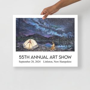 2024 Commemorative Littleton Art Show Poster