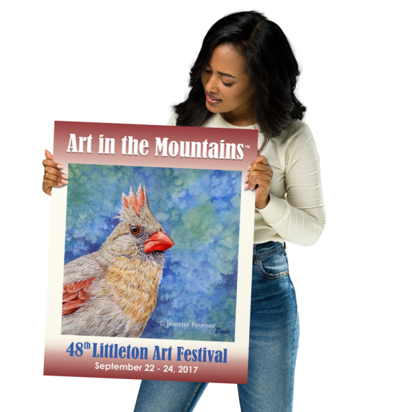 2017 Commemorative Littleton Art Show Poster - Image 2