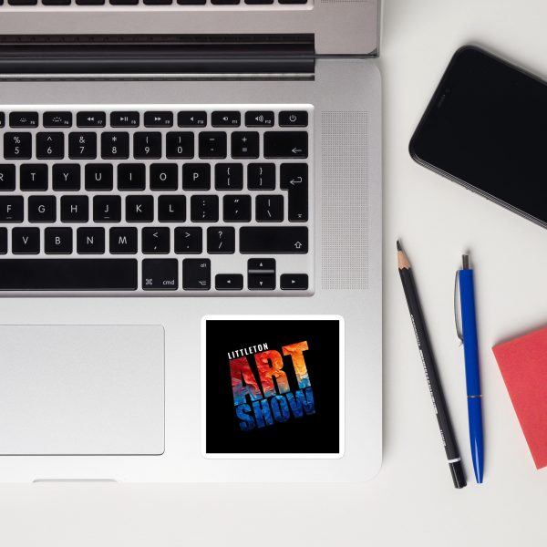 Bubble-free Littleton Art Show Stickers
